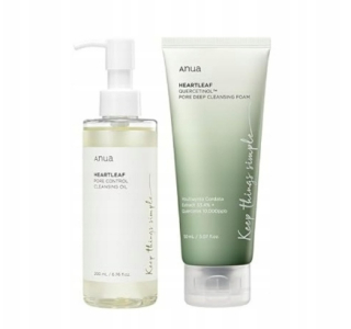 ANUA Double Cleansing Duo SET (Čistiacia pena na olej Cleansnig)2